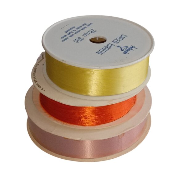 🎯 10 for $10 / 3 Rolls of Vintage Ribbon - Picture 6 of 8